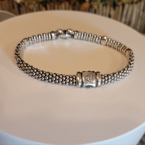 LAGOS CAVIAR 7.25 INCH BRACELET 25.0G Sterling Silver Signature Bracelet - Picture 8 of 8